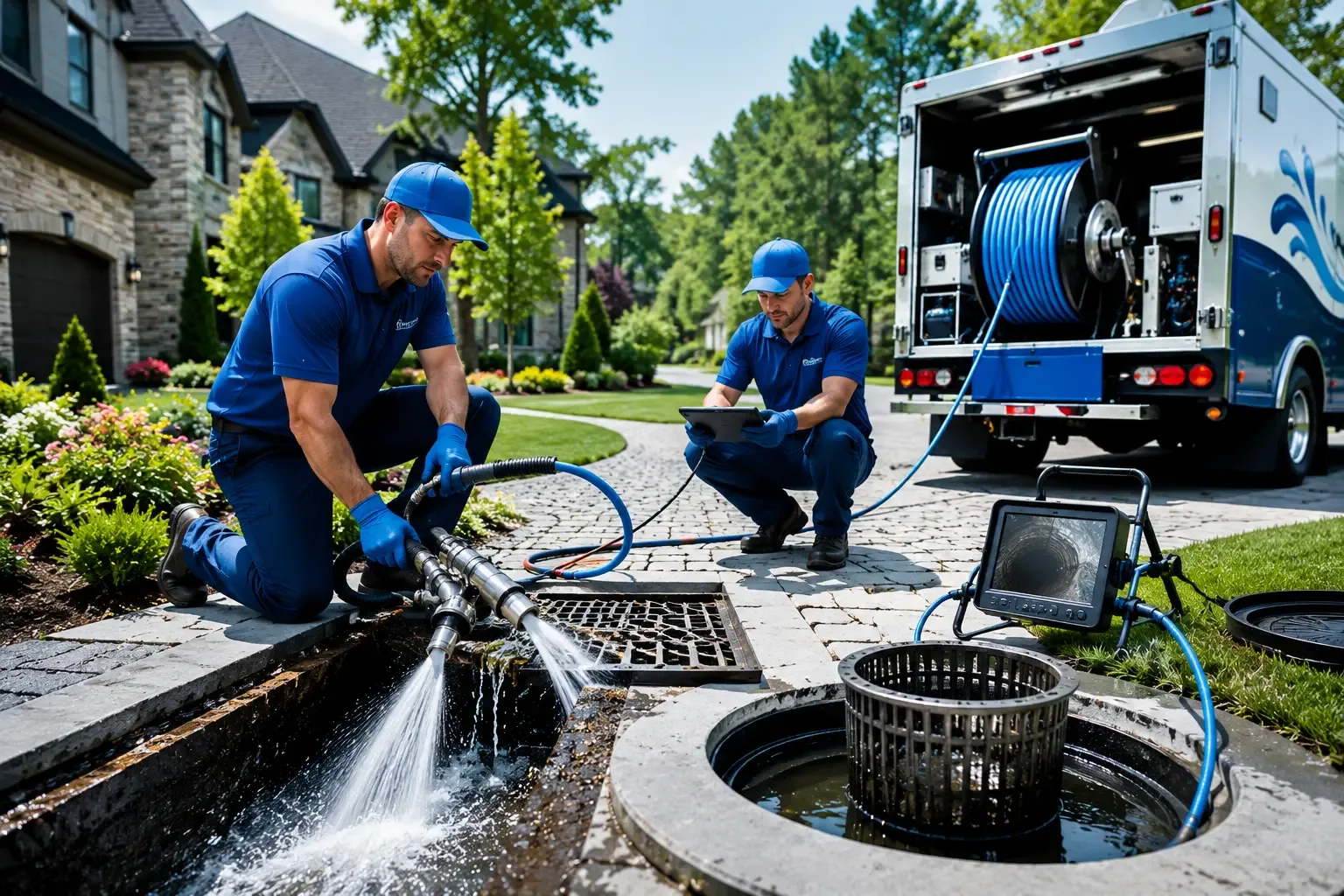 Local outdoor drain cleaning professionals in Linville, VA